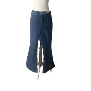 NWT Maurices M Jeans 16 X-Short High Rise Flare Denim Jeans Medium Wash